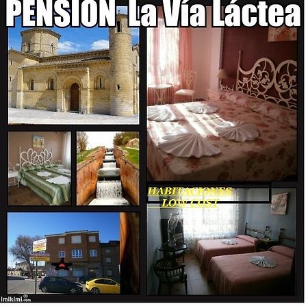 Apartamento Pension La Via Lactea Hotell Frómista Exteriör bild