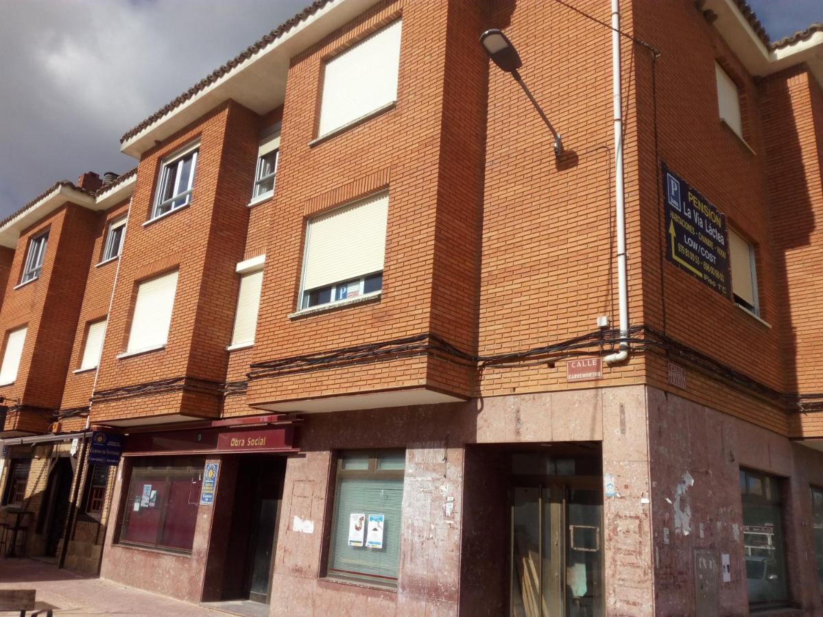 Apartamento Pension La Via Lactea Hotell Frómista Exteriör bild