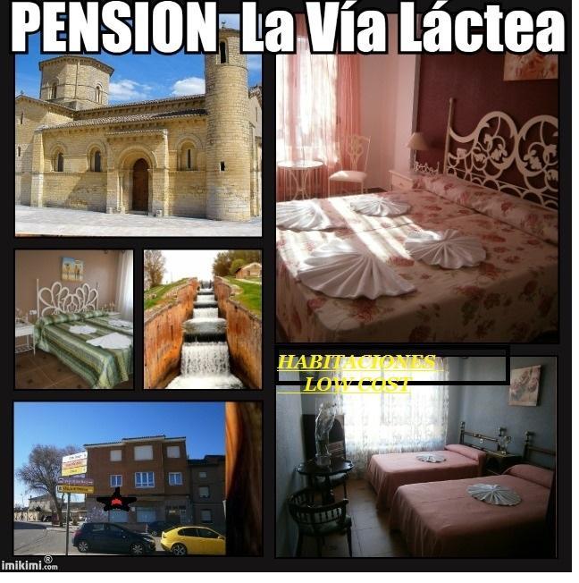 Apartamento Pension La Via Lactea Hotell Frómista Exteriör bild