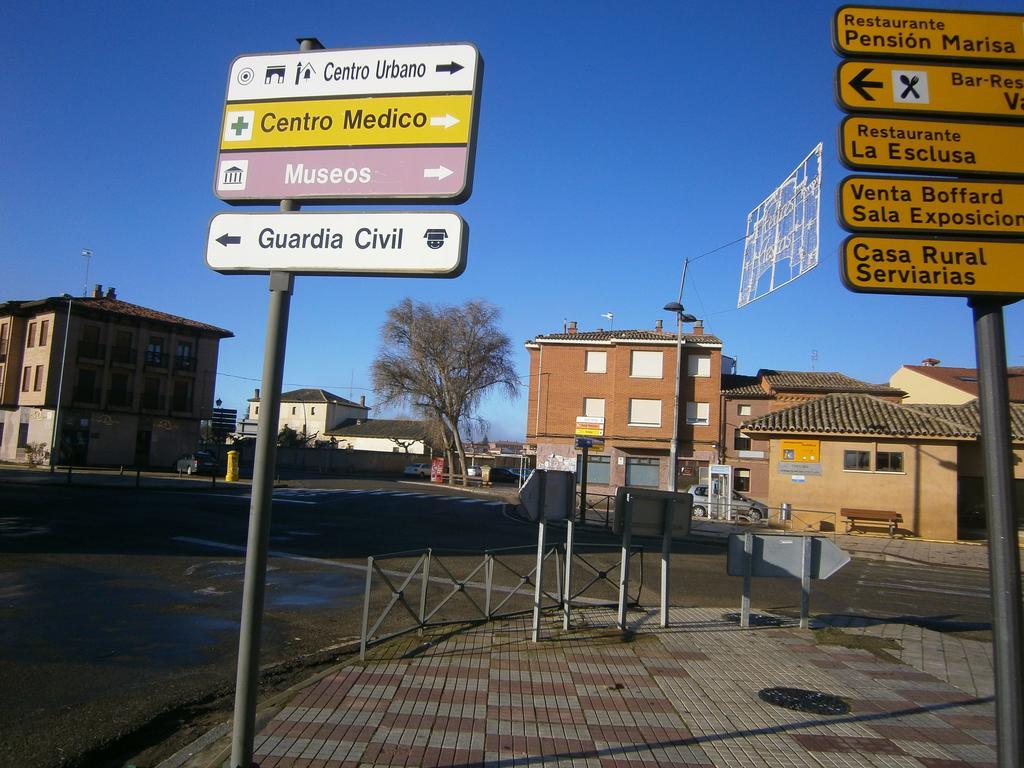 Apartamento Pension La Via Lactea Hotell Frómista Exteriör bild