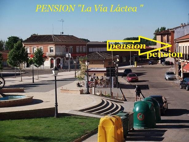Apartamento Pension La Via Lactea Hotell Frómista Exteriör bild